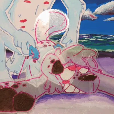 pent up pup created by bunnymutt