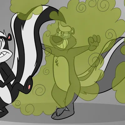 pepe le pew, ray rhythmus (looney tunes, warner brothers)