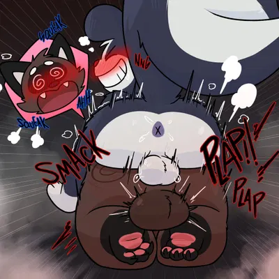 pepper (crushpepper), pepper (crushpepper) (skunk form), pokie (pokiedragon25) created by crushpepper