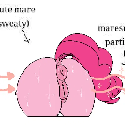 pinkie pie (mlp) (friendship is magic, girlsmell particles) created by dibujito