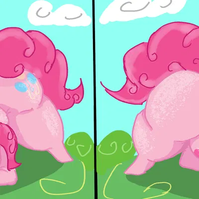 pinkie pie (mlp) (friendship is magic, hasbro) created by dustbunny404