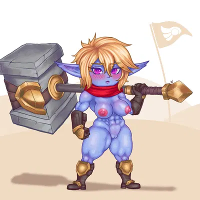 poppy (lol) (league of legends, riot games) created by kilih188