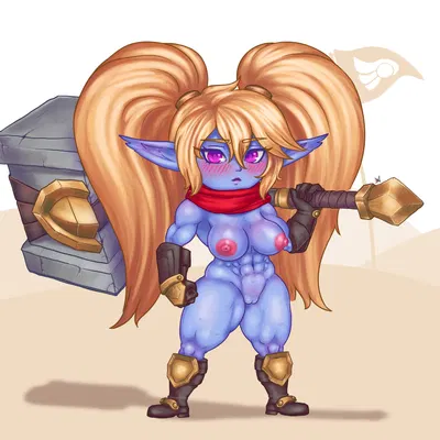 poppy (lol) (league of legends, riot games) created by kilih188