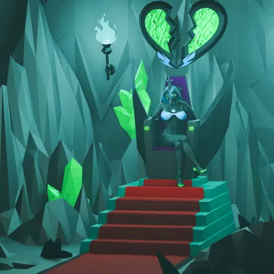 queen chrysalis (mlp) (friendship is magic, hasbro) created by royalsimp