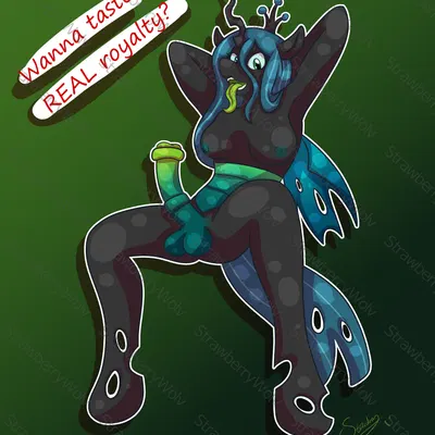 queen chrysalis (mlp) (friendship is magic, hasbro) created by strawberrywolv
