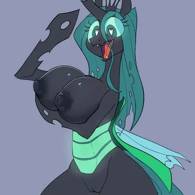 queen chrysalis (mlp) (friendship is magic, hasbro) created by sunbusting