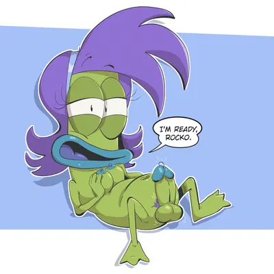 rachel bighead (nickelodeon, rocko's modern life) created by jodero