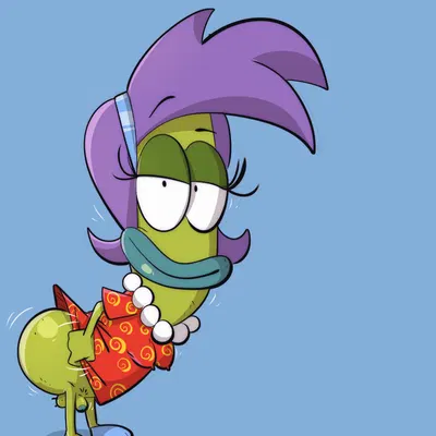 rachel bighead (nickelodeon, rocko's modern life) created by jodero