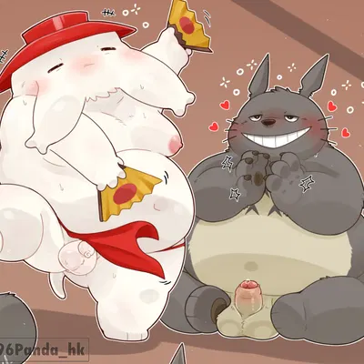 radish spirit, totoro (ghibli, my neighbor totoro) created by 96panda