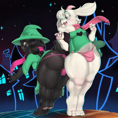 ralsei (deltarune, undertale (series)) created by hamili