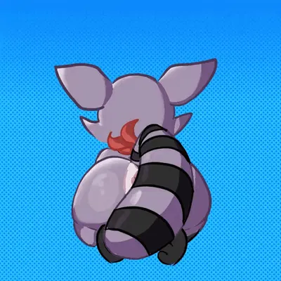 rambley raccoon (indigo park) created by coolmrpants69