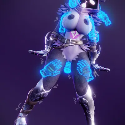 raven team leader (epic games, fortnite) created by shachath3d