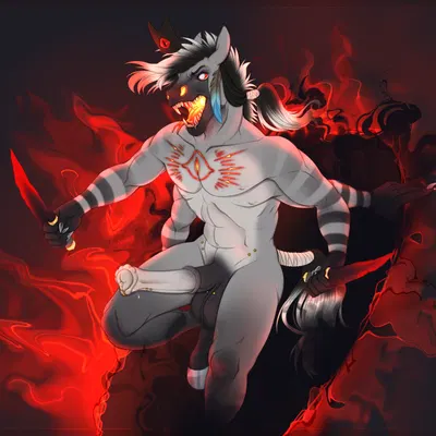 red crown (cult of the lamb) (cult of the lamb, massive monster (studio)) created by yeenshield