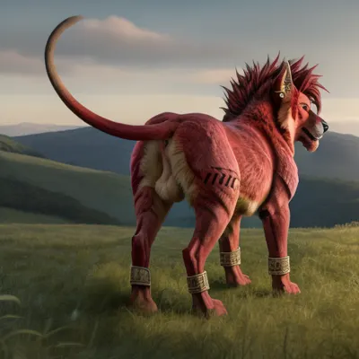 red xiii created by black dane