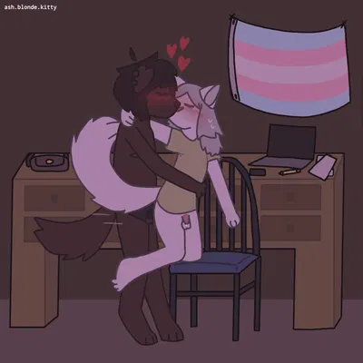 rex (ashblondekittyy), yuna (ashblondekitty) created by ashblondekittyy