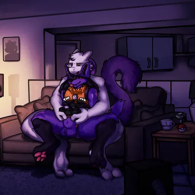 ri (ri the lucario), two (ri the lucario) (nintendo, pokemon) created by fallflys