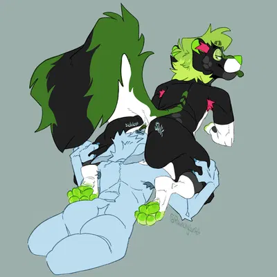 ricky (raunchysurfeit), ych (character) created by raunchysurfeit