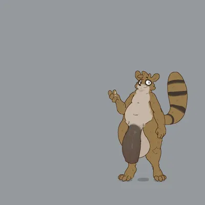rigby (regular show) (cartoon network, regular show) created by itisd9