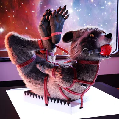 rocket raccoon (guardians of the galaxy, marvel) created by rasterraccoon, stormrider
