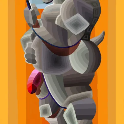 rocksteady (teenage mutant ninja turtles) created by cagorical