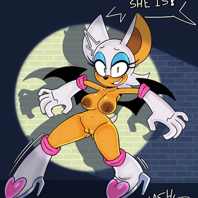 rouge the bat (sega, sonic the hedgehog (series)) created by slash void