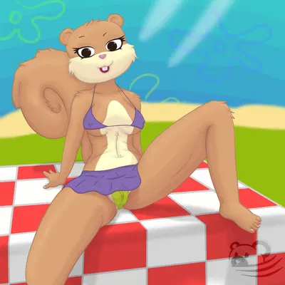 sandy cheeks (nickelodeon, spongebob squarepants) created by kumachi