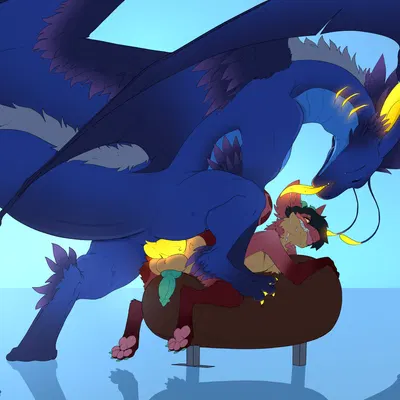 sapphire dragon (jhin wonderlust), soma (amos stuffed) (mythology, patreon) created by tenaflux