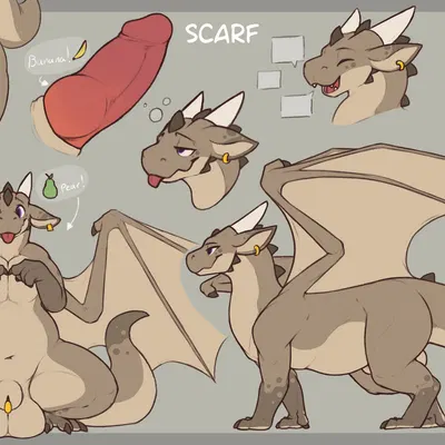 scarf (scafen) (mythology) created by scafen (artist)