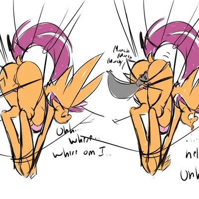 scootaloo (mlp) (friendship is magic, hasbro) created by josycid