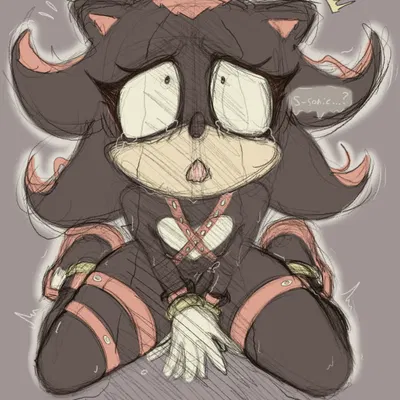 shadow the hedgehog (sega, sonic the hedgehog (series)) created by lewdartistboy, tparafrast