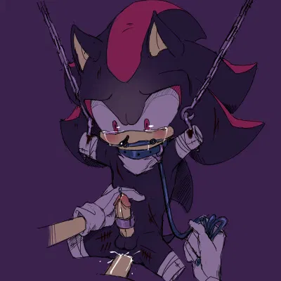 shadow the hedgehog, sonic the hedgehog (sega, sonic the hedgehog (series)) created by 7624cq