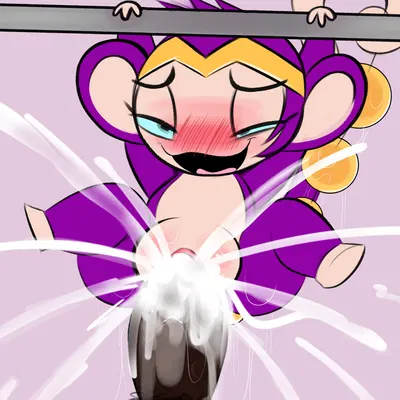 shantae, shantae (monkey form) (shantae (series), wayforward) created by ota (artist)