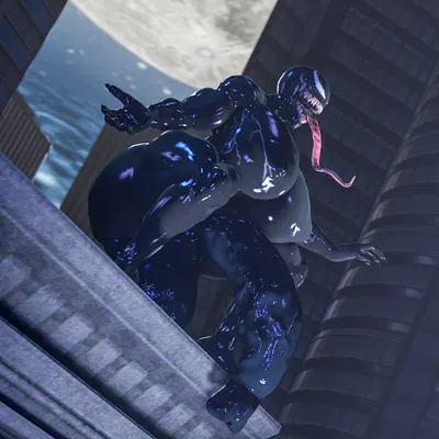 she-venom, venom (marvel) (marvel) created by ok bruh