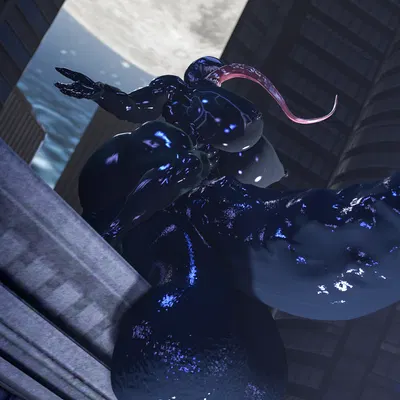 she-venom, venom (marvel) (marvel) created by ok bruh