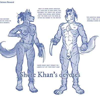 shere khan (asian mythology, hindu mythology) created by hotsatyr