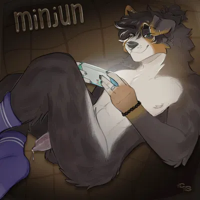 shin min-jun (cerberussenn) (nintendo, nintendo switch) created by cerberussenn