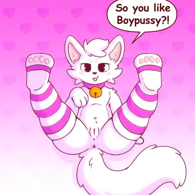 silly cat (mauzymice) (boy kisser (meme)) created by wolfyzeeb