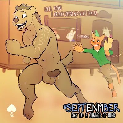 simmons (character), thacharay weeds (septenmber) created by fek