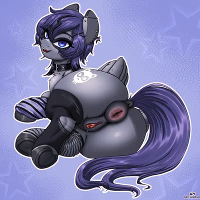 snuffy (hasbro, my little pony) created by wolfmask