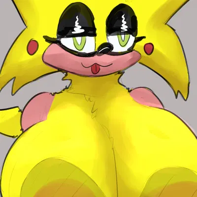 sonichu (character) (nintendo, pokemon) created by rockpankake