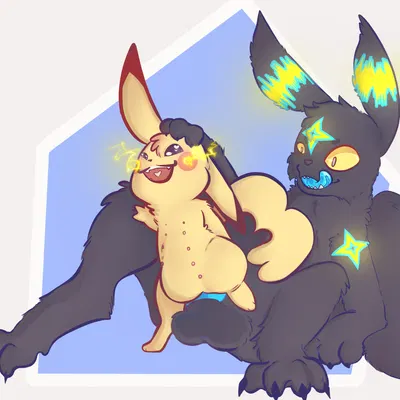 spike lightning (nintendo, pokemon) created by cactie