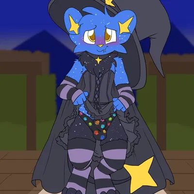 star the shinx (halloween, nintendo) created by fuf
