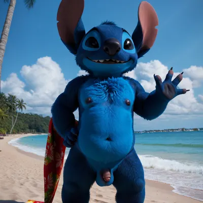 stitch (lilo and stitch) (disney, lilo and stitch) created by anonymous director
