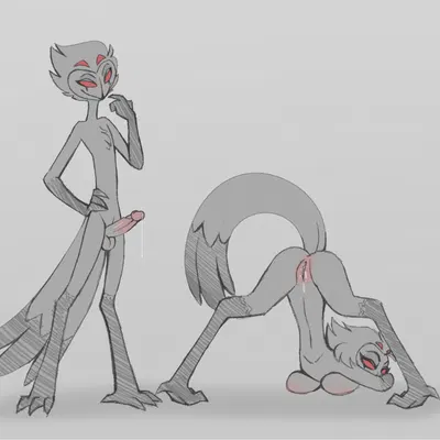 stolas (helluva boss) (hellaverse, helluva boss) created by bluestripedrenulian