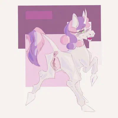 sweetie belle (mlp) (friendship is magic, hasbro) created by kitt3ngutzz