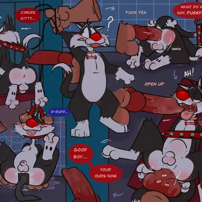 sylvester (looney tunes) (looney tunes, truly (drink)) created by rotten robbie