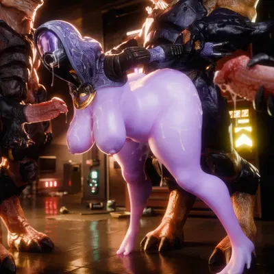 tali'zorah (bioware, electronic arts) created by seurat