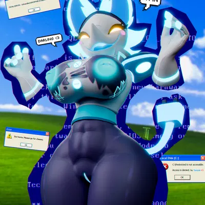 tasque manager (deltarune, undertale (series)) created by tenshi ai
