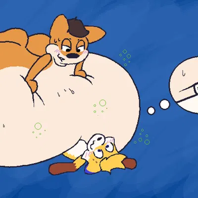 the fox (huckleberry bleu) created by huckleberry bleu