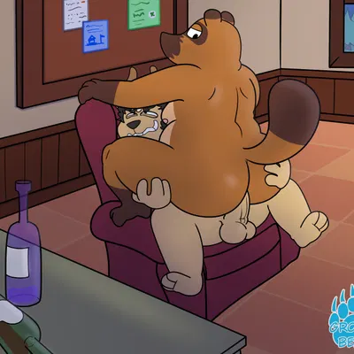 tom nook (animal crossing) (animal crossing, nintendo) created by grolarbearsins